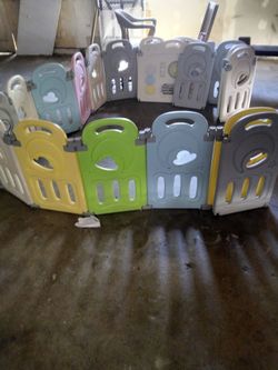 Baby fence playpen