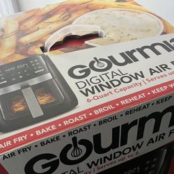 Gourmia 6-Qt Digital Window Air Fryer