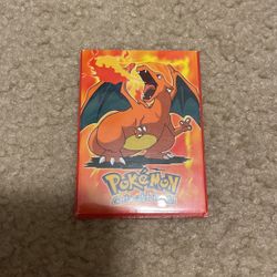 Charizard 1999 Topps Pokemon Movie Edition Blue Logo #06 #E6 of 12 Stage 3