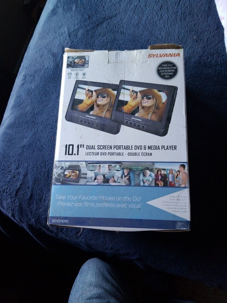 Juego de 2 Pantallas de DVD Portables