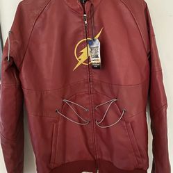 Hop Topic Justice League Limited Edition Flash Jacket Small Red New