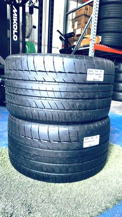 ✅ 2 USED TIRES 305/30ZR19 MICHELIN PILOT SPORT PS2 HIGH-PERFORMANCE SPORTCARS USED TIRES 305 30 19