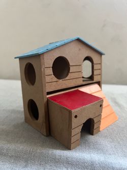 Dwarf Hamster Wooden Play House