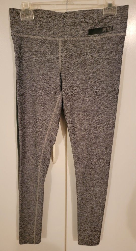 Women's Victoria's Secret PINK Ultimate Yoga Leggings in Gray Heather Size Small/Petite