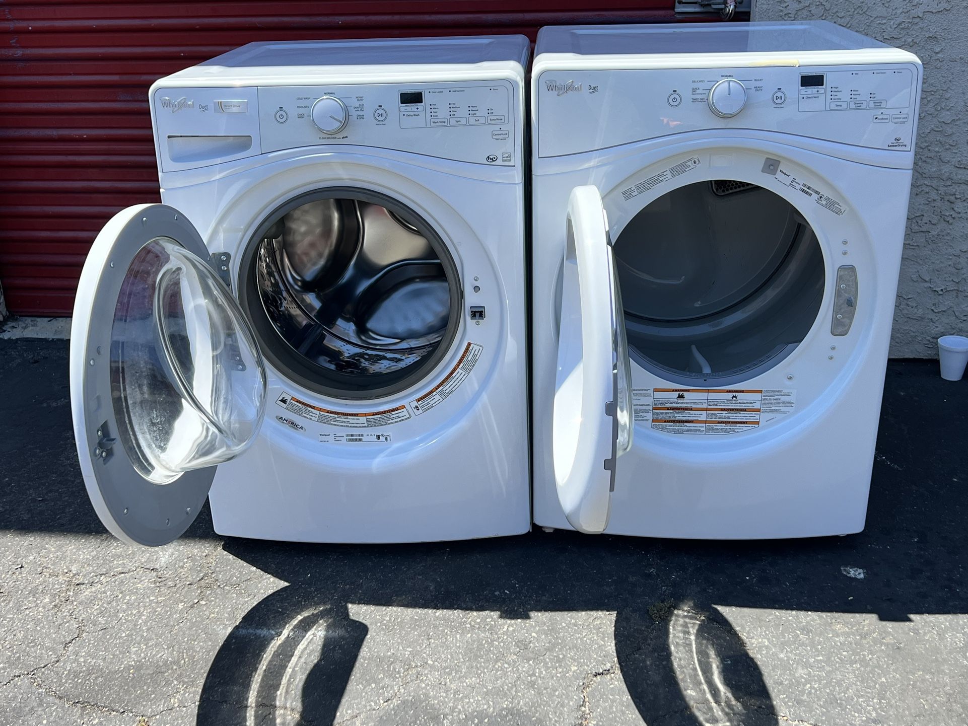 Whirlpool Set Gas Dryer And Washer 
