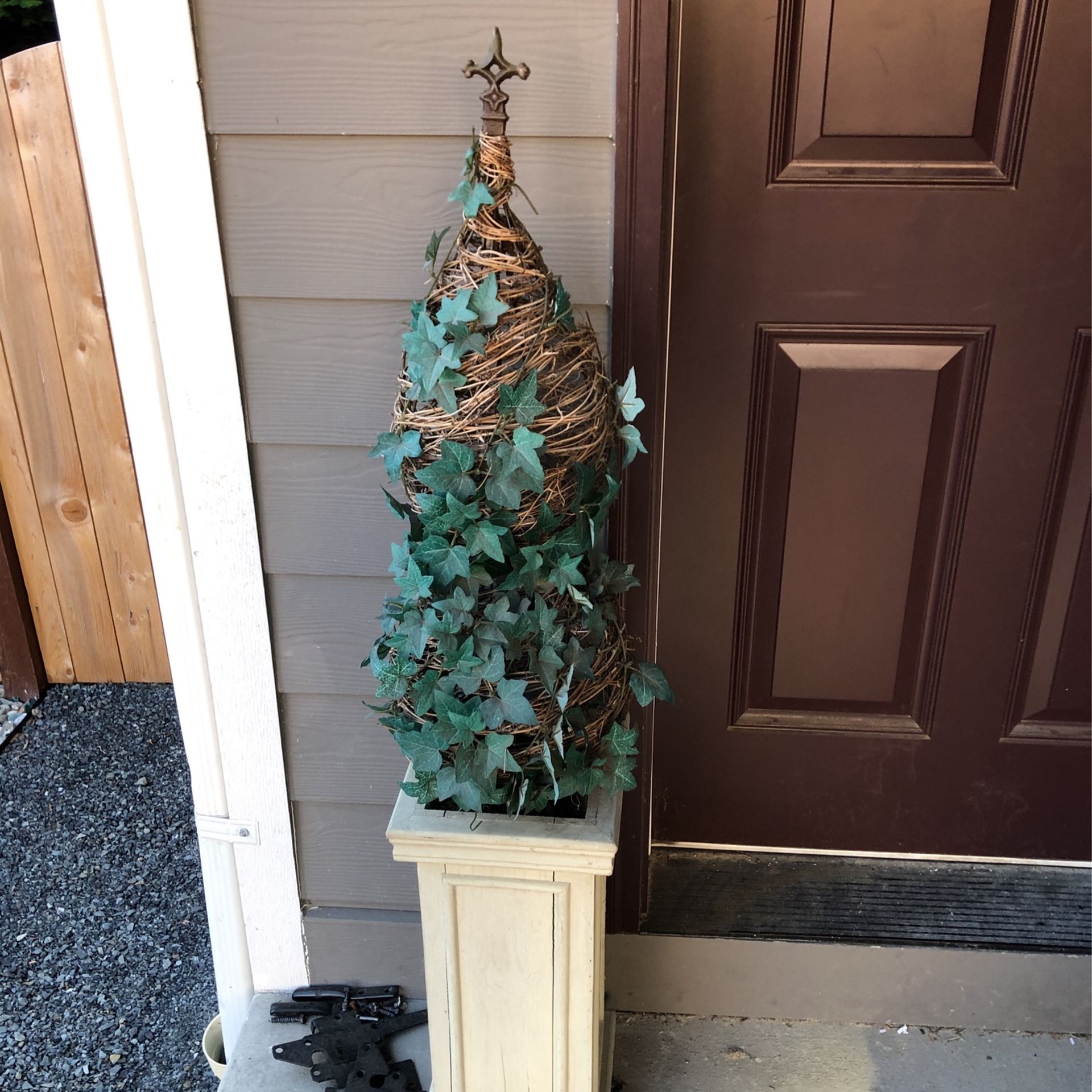 Pottery Barn Topiaries