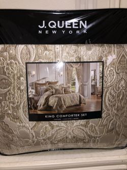 J Queen New York Comforter Full Set