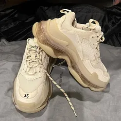 Balenciaga Triple S Clear Sole - Size 13