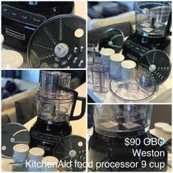 KitchenAid Food Processor 9 Cup for Sale in Fort Lauderdale, FL