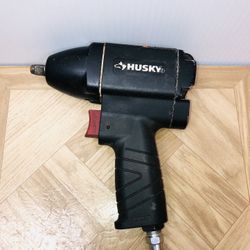 3/8” Impact Wrench Ratchet Husky Air Powered Pneumatic 