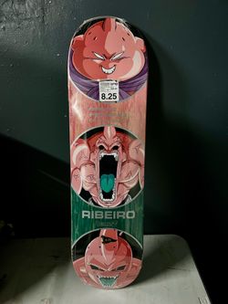 Primitive x Dragon Ball Z Majin Buu Forms Skateboard Deck