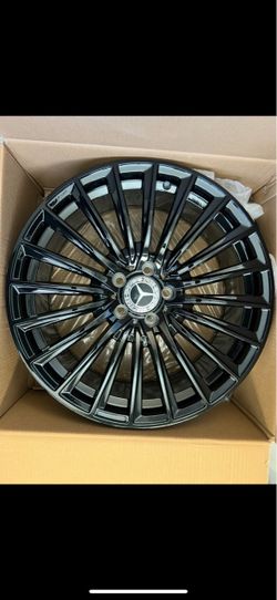 Mercedes 20” new amg style Blk rims tires set Glc Gle ml Glk Glc