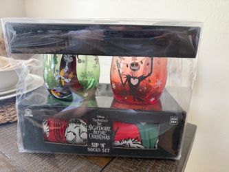 The Nightmare before Christmas sip & socks set