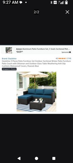 retail price over $600 beautiful new out door frinitureß