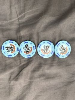 $4 in Poker Chips - Casino San Pablo
