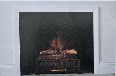 Brand New In Box StyleWell Barkridge 20.5 in. Infrared Electric Fireplace Log  Set Heater for Sale in Philadelphia, PA - OfferUp