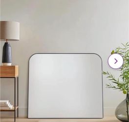 Large vanity mirror