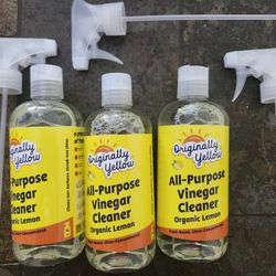 Originally Yellow All Purpose Vinegar Cleaner 16oz Bottles