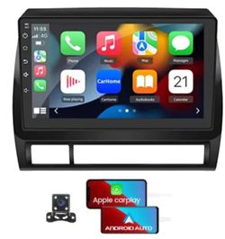 New Toyota Tacoma 9” Stereo with Frame, Carplay, Bluetooth, GPS and backup camera