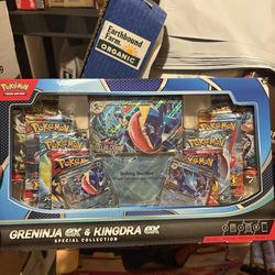 Pokemon Trading Card Game Greninja ex and Kingdra ex Special Collection Box!!