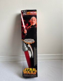 Star Wars Count Dooku Light Saber BNIB