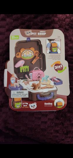 Lovely Pet Shop 3-in-1 Kids Toy Playset