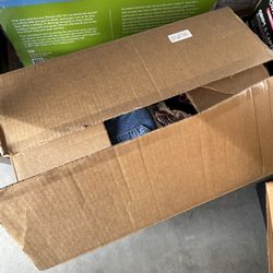 box of clothes