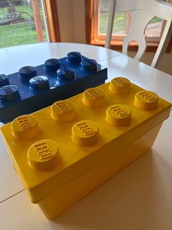 Lot Of 2 Lego Brick Storage Organizers