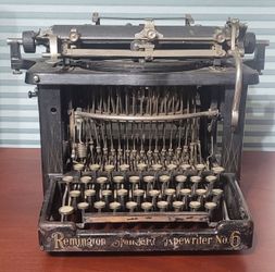 1896 Antique Remington Standard No.6 Typewriter