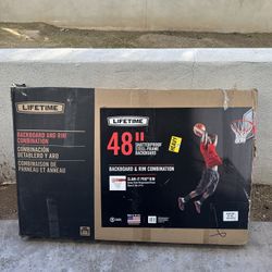 Lifetime Backboard & Rim