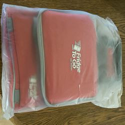 Fridge To Go cooler bag (RED) - COOL! ANYTIME! ANYWHERE! (Brand New In The Box!)