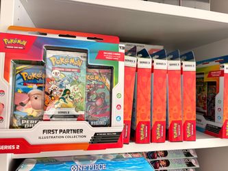 POKEMON FIRST PARTNERS SERIES 2 & 3 CARDS BOXES