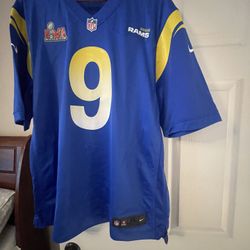 Matthew Stafford, La Rams Nike Super Bowl  LVI (56)Game Jersey