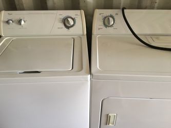 WHIRLPOOL WASHER DRYER EXC COND DELIVERY INSTALL OLD REMOVAL AVAIL!