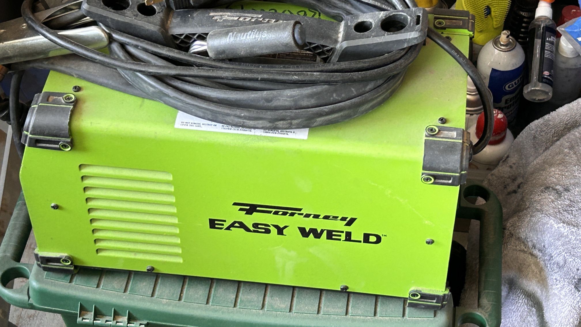 Mig Welder with new XL .035 wire reel