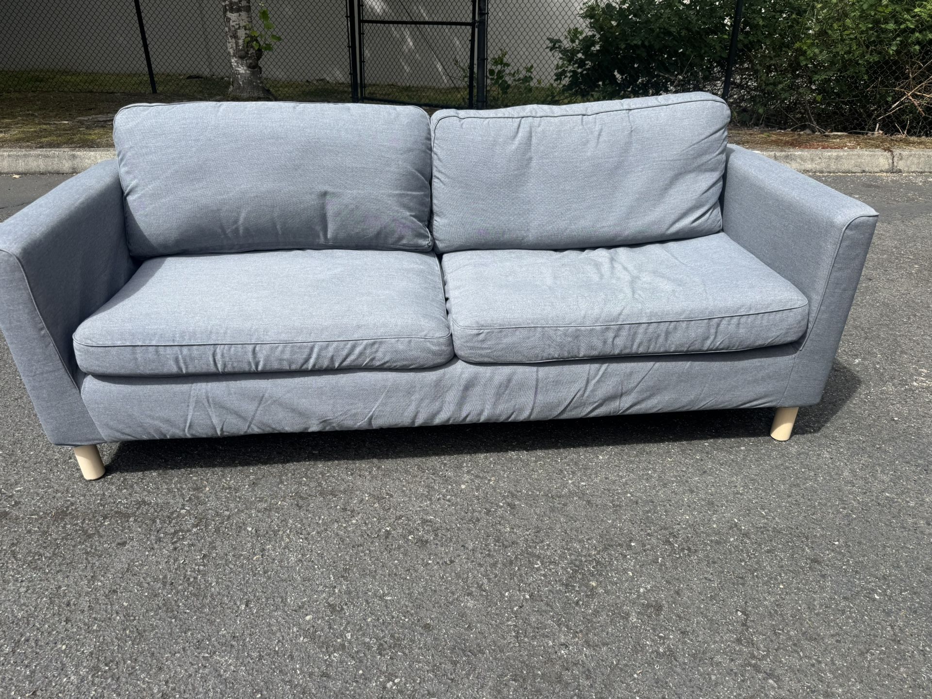 Sofá Couch Gray (Free Delivery)🚚