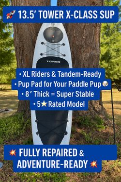 Tower X-Class Elite Series Inflatable Paddleboard – Built for Big Adventures
