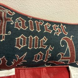 Disney Blue “Fairest One of All” Pillow - Disneyland Fans - Home Decor Simi Valley 