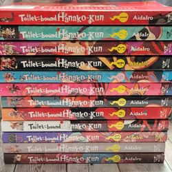 Hanako Kun Toilet Bound Manga Volumes 1-4, 6-9, 11, 13, 15, 16