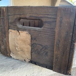 Vintage Coke Cola Crate