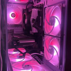 White Gaming PC | Ryzen 5 3600x + RTX 2070