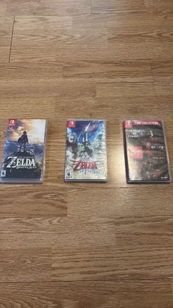 Nintendo switch games with cases. GOOD CONDITION