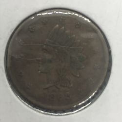 1863 CITY OF NEW YORK I-O-U CIVIL WAR TOKEN