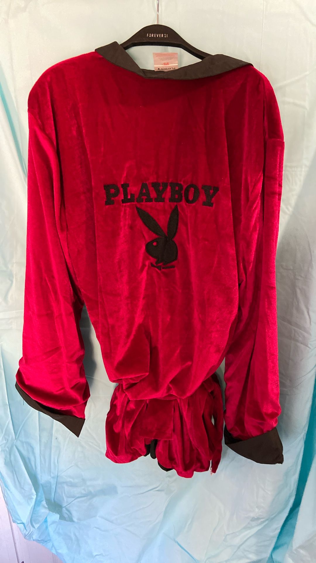 Men Costume Playboy Hugh Hefner Smoking Jacket Xl