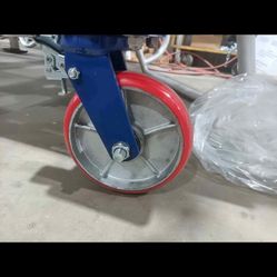 8" caster wheels 