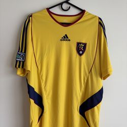 Adidas MLS Real Salt Lake Soccer Jersey - Large