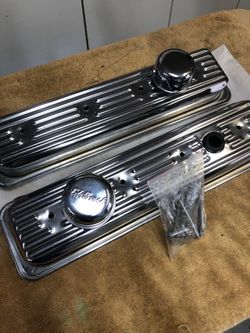 Valve center bolt covers Chevy, Ford, Ratrod.