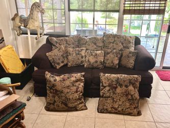 Dark Brown Couch