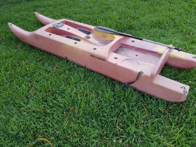 Kiwi angler stealth fishing kayak