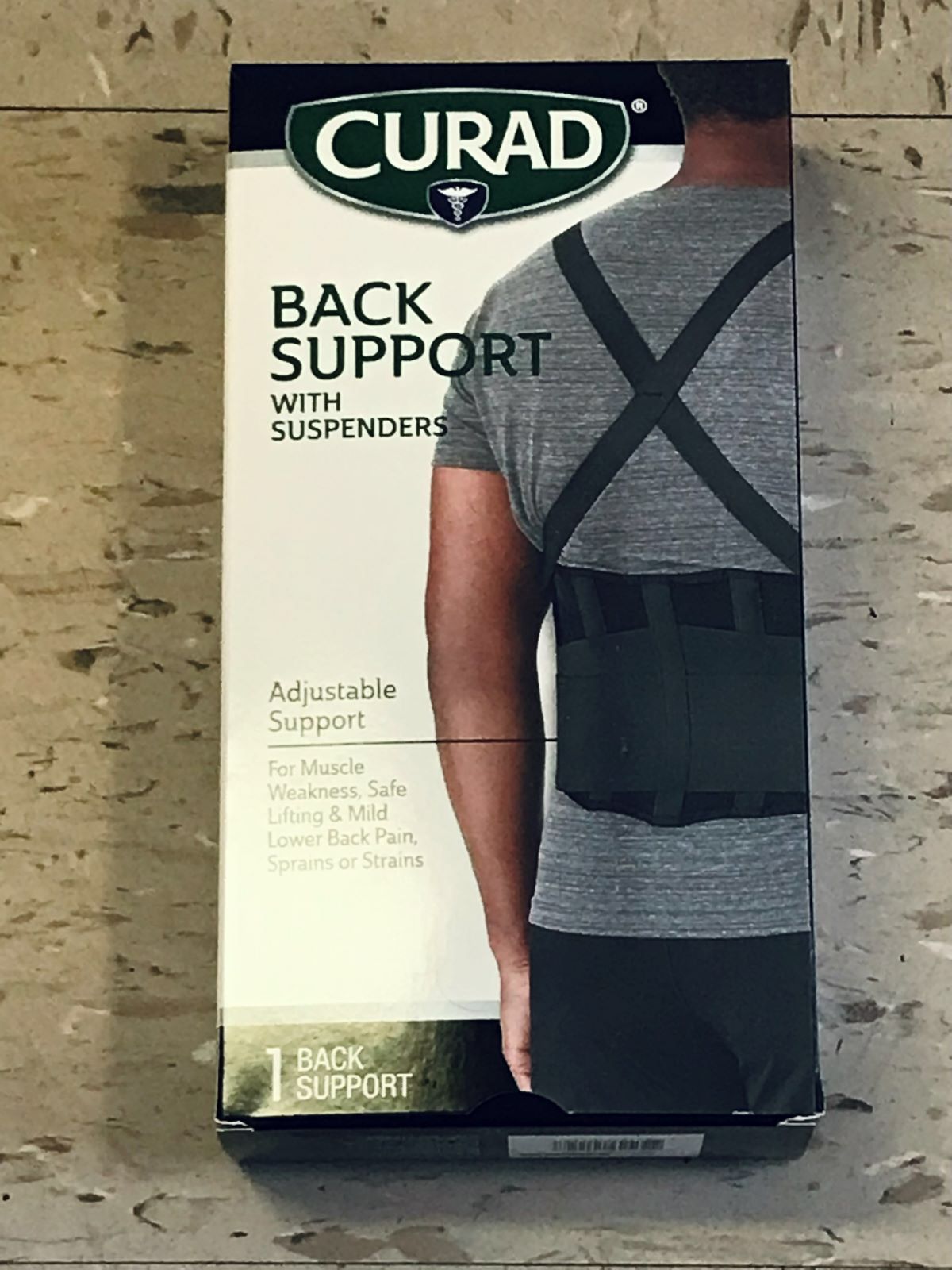 Back Support with Suspenders